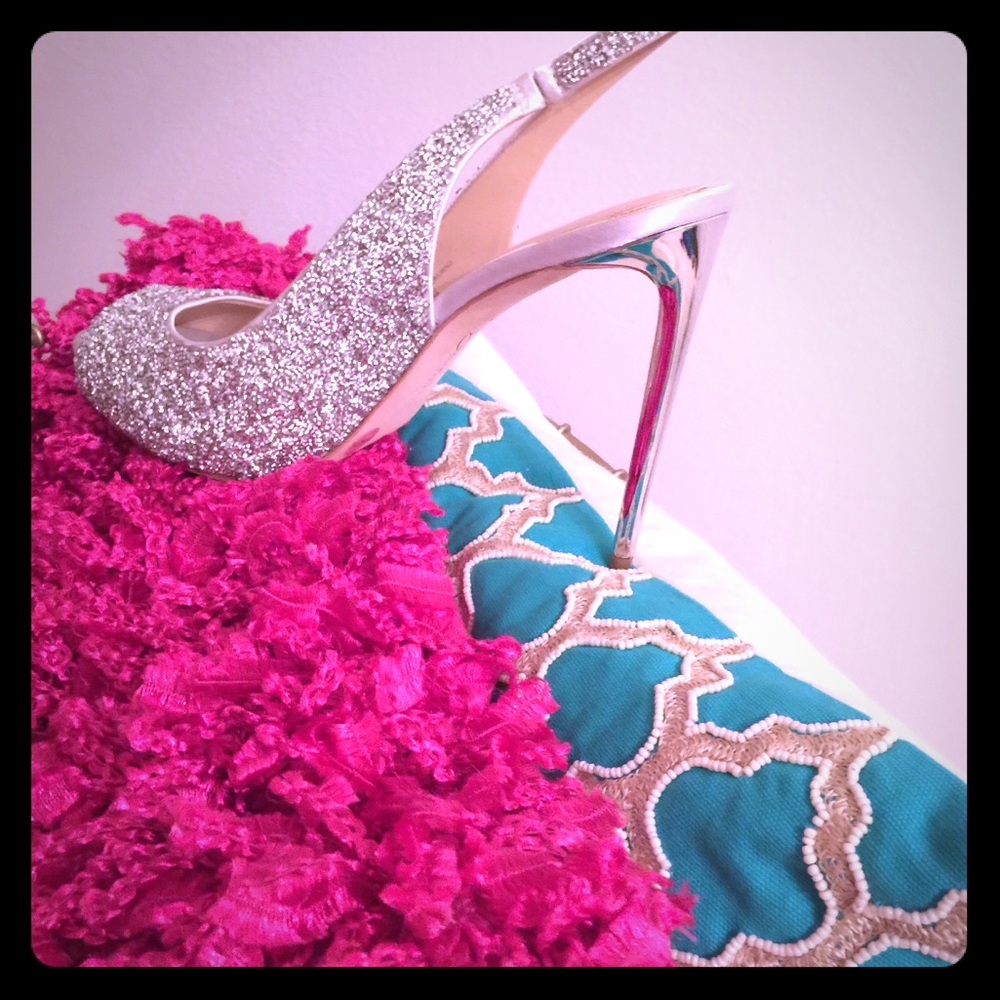 Silver Vince Camuto Sandals